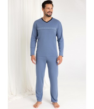 Мужская пижама REGINA 485 синяя /XL