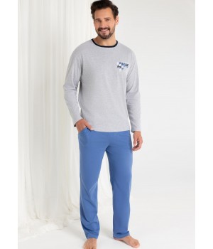 ПИЖАМА МУЖСКАЯ REGINA 484 J MEL /3XL