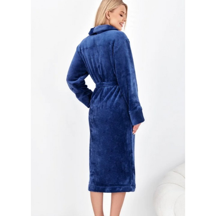 Женский халат L&L 2591 SKY NAVY /XL