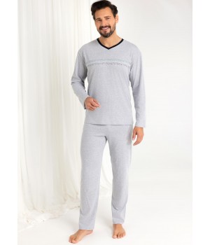МУЖСКАЯ ПИЖАМА REGINA 485 J MEL /XL