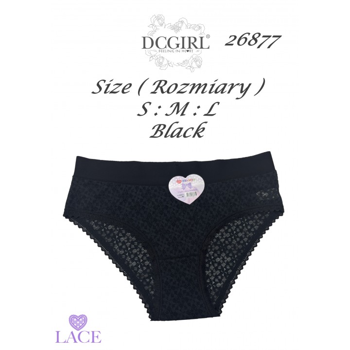 ЧОРНІ НЕЙЛОНОВІ БРИФИ DCPOLO 26877