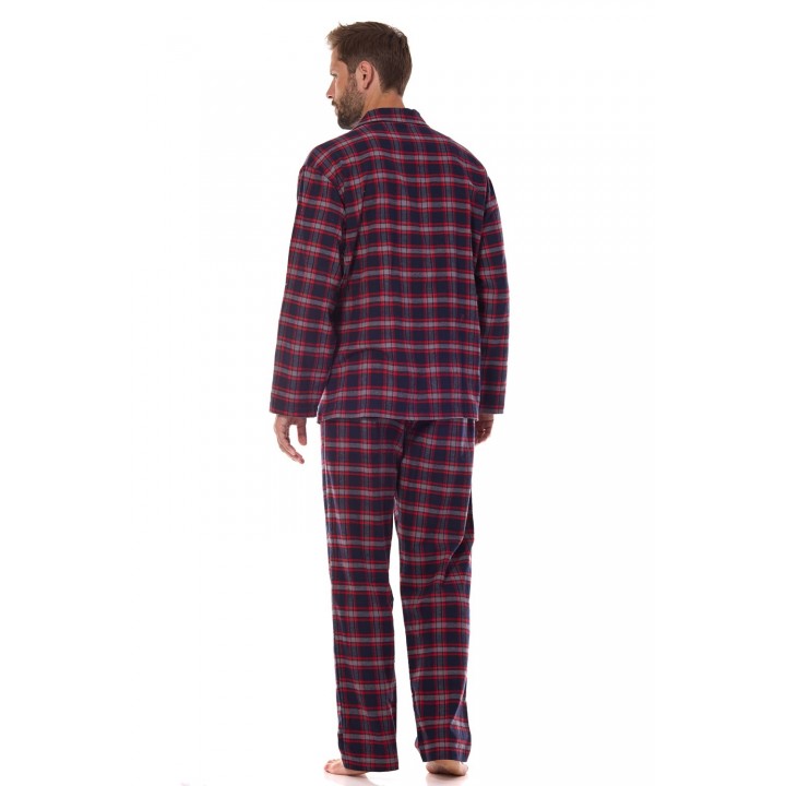 PIŻAMA L&L MĘSKA 2471 BEN GRANAT /3XL