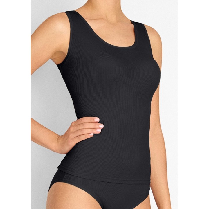 Термоактивная черная футболка Marilyn Top из бамбука /M