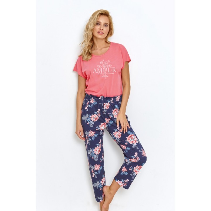 Піжама TARO 2884 JOYCE SS23 XL кораловий
