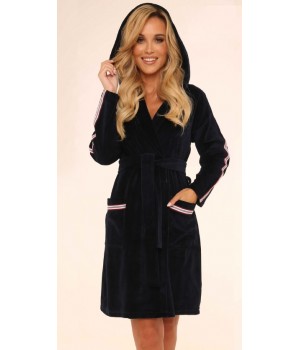 ХАЛАТ DE LAFENSE 424 L темно-синій ХАЛАТ DE LAFENSE 424 L темно-синій