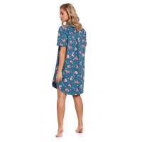 РУБАШКА DOBRANOCKA 4226 S цвет морской волны