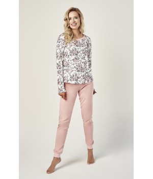 Пижама TARO 2998 GARDENIA AW24 S светло-розовая