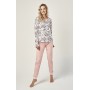 Пижама TARO 2998 GARDENIA AW24 S светло-розовая