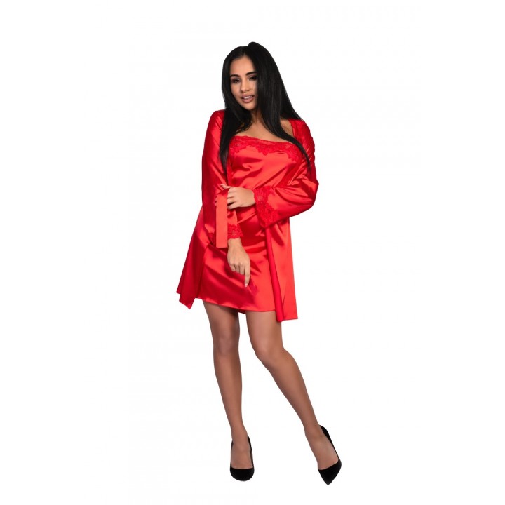 KOMPLET LIVIA CORSETTI JACQUELINE CZE S/M czerwony