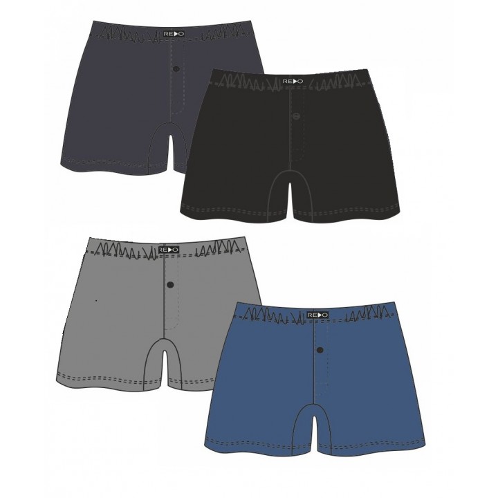 Боксеры REDO 1BB-111B 3XL-5XL 4XL микс цветов