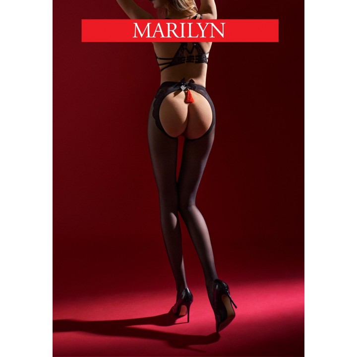 Колготки MARILYN H06 3/4 чорні