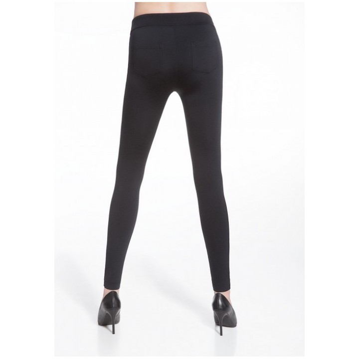 BAS BLEU LAURA PZ 2 TROUSERS black