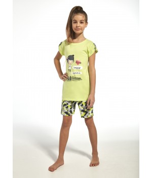 PIŻAMA CORNETTE DZ 243/62 KIDS 110-116 zielony jasny