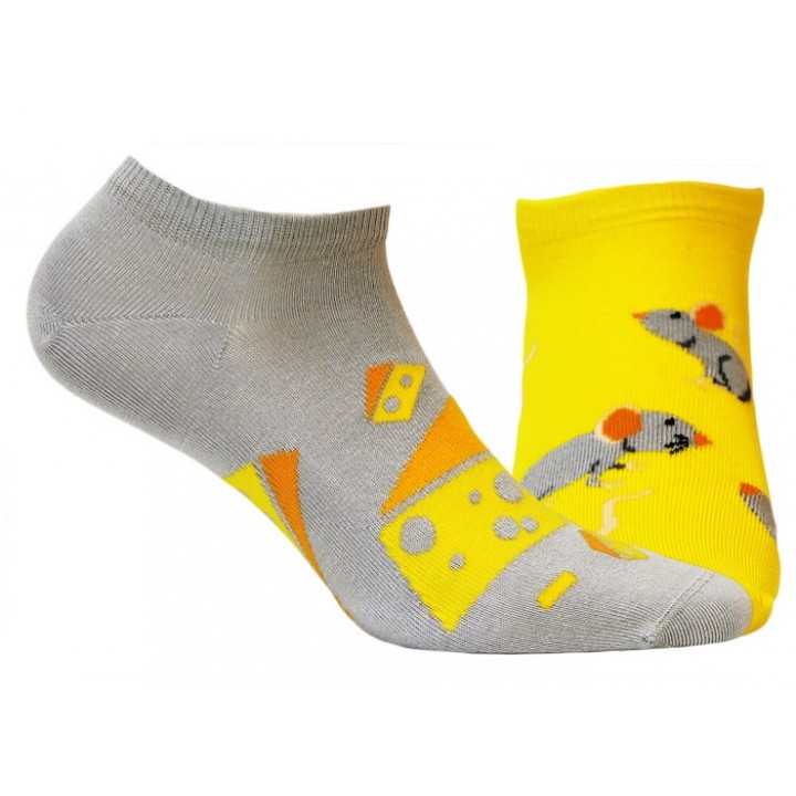 WOLA FUNKY FEET WZ 990 35-38 gray - yellow