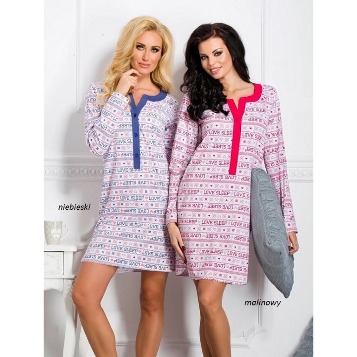 СОРОЧКА TARO 781 MARCELA AW16 M синя