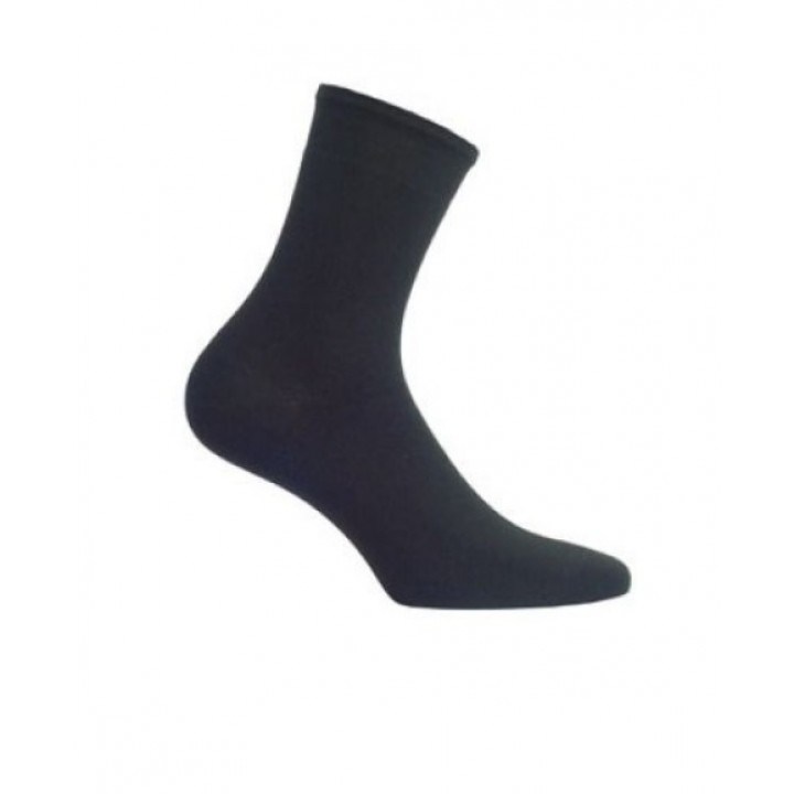 WOLA NATURAL WOMEN'S SOCKS BAMBOO 36-38 black