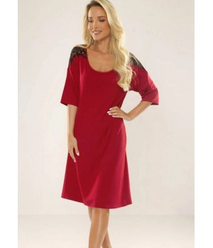 СОРОЧКА DE LAFENSE 616 RAMONA XL бордова