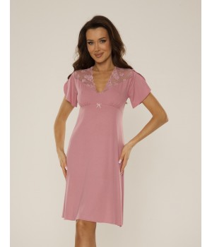 DE LAFENSE SHIRT 754 LILIAN BR PINK /S