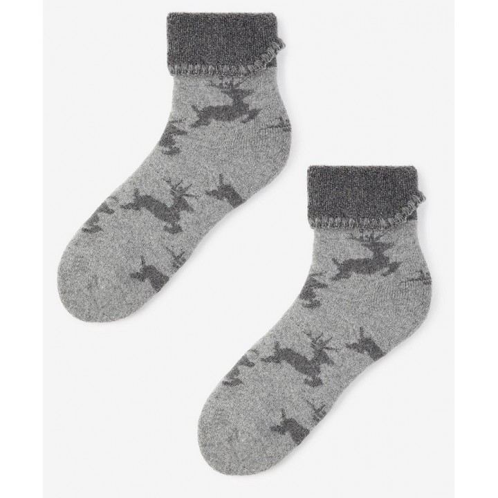 ШКАРПЕТКИ MARILYN ANGORA TERRY X31 універсальний світлий меланж