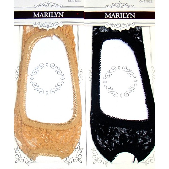 ЖІНОЧІ ПУФЕСІЙНІ СТОПИ MARILYN, РОЖЕВИЙ, ЧОРНИЙ