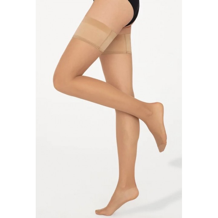 GATTA CONTROL PRESS STOCKINGS 3/4 nero