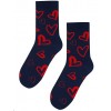 Чоловічі шкарпетки WOLA PERFECT VALENTINE WZ 244 39-41 темно-сині