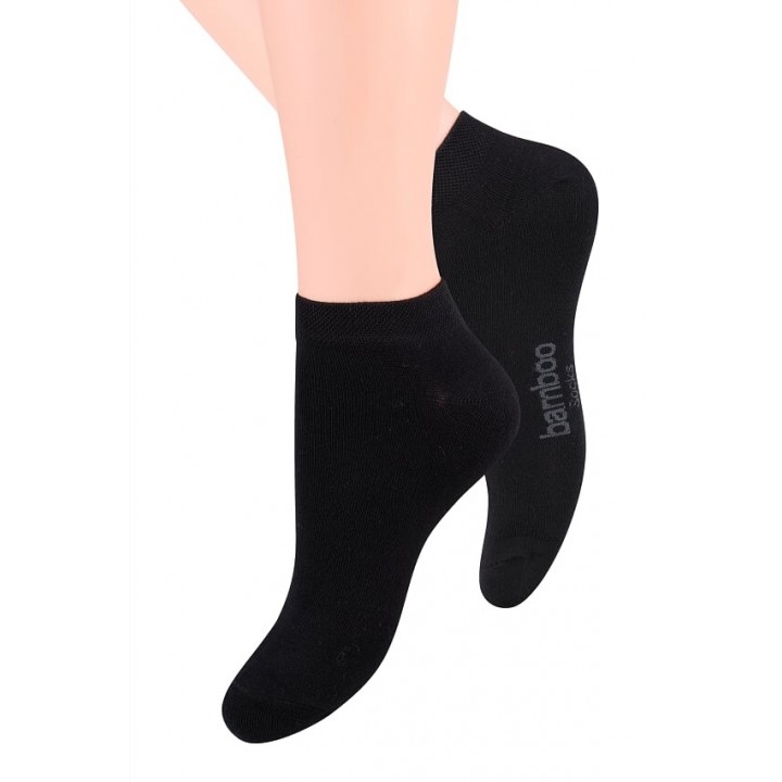 Носки унисекс STEVEN 094, черные, размер 44-46