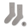 Чоловічі гладкі шкарпетки STEVEN 056, сірі, 39-41