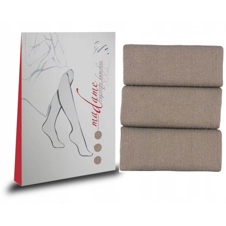 Колготки WOLA MADAME XXL/M бежеві