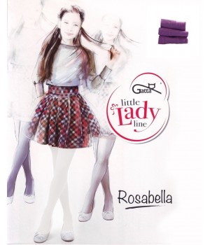КОЛГОТКИ GATTA DZ ROSABELLA 128-134 фіолетові