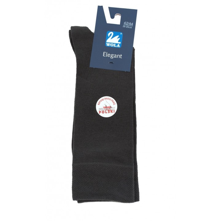 ШКАРПЕТКИ WOLA ELEGANT/CLASSIC 42-44 антрацит