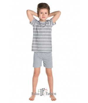 PIŻAMA I FASH DZ JOWISZ KR KR 4-6L 98-104 melanż