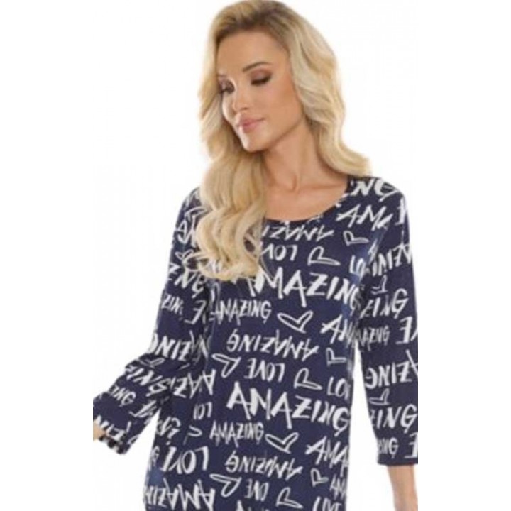 СОРОЧКА DE LAFENSE 610 AMAZING XXL темно-синя