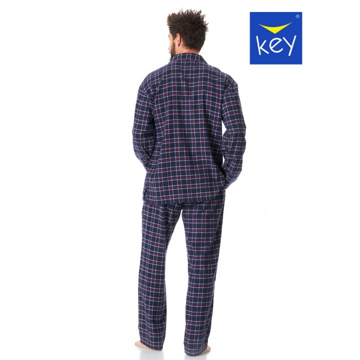 КЛЮЧ ВІД ПІЖАМИ MNS-414 B23 3XL-4XL 3XL темно-синій