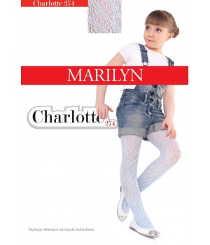 Колготки MARILYN CHARLOTTE 274 128-146 світло-сірі