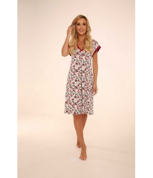 РУБАШКА DE LAFENSE 466 MIA XXL бордовый