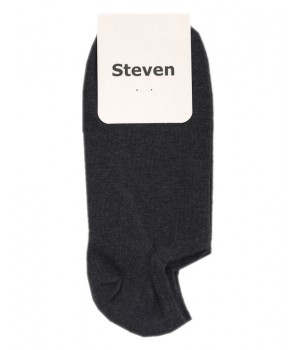 STEVEN 073 МУЖСКИЕ НОСКИ 41-43 графит-меланж