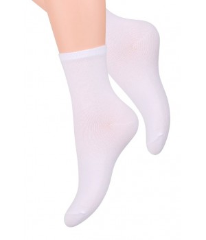 ШКАРПЕТКИ STEVEN 037 GL 35-37 білі
