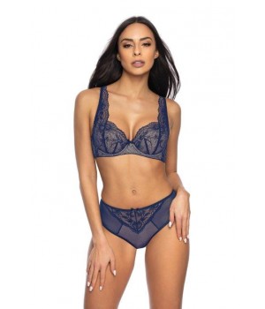 MAT BRA M-3530/22 PERCY 70E navy blue-beige