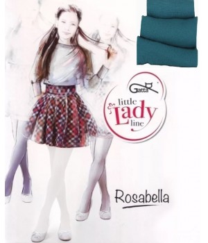 КОЛГОТКИ GATTA DZ ROSABELLA 152-158 petrolio