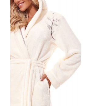 ЖІНОЧИЙ ХАЛАТ L&L 2321 LILI ECRI /XXL