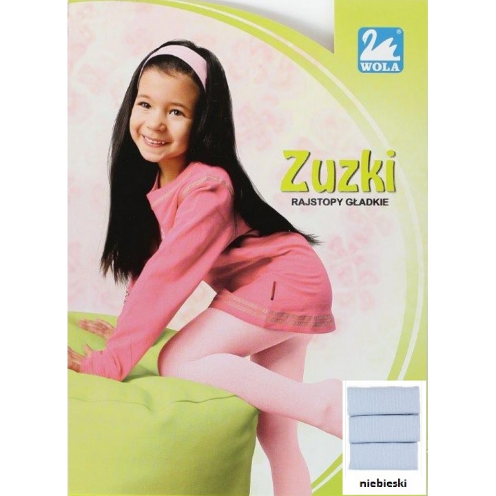 КОЛГОТКИ WOLA ZUZKI 104-110 сині