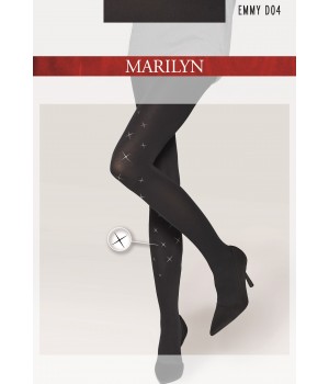 Колготки MARILYN EMMY D04 ЧОРНИЙ 5