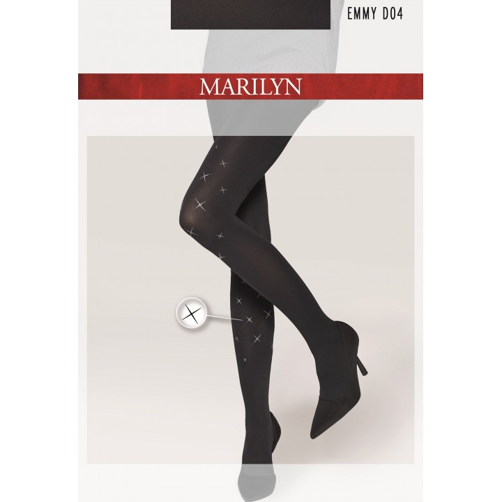 Колготки MARILYN EMMY D04 ЧОРНИЙ 5