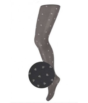 Колготки WOLA LITTLE MISS 128-134 графітові