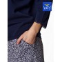 KEY LNS-327 B23 L темно-синя піжама