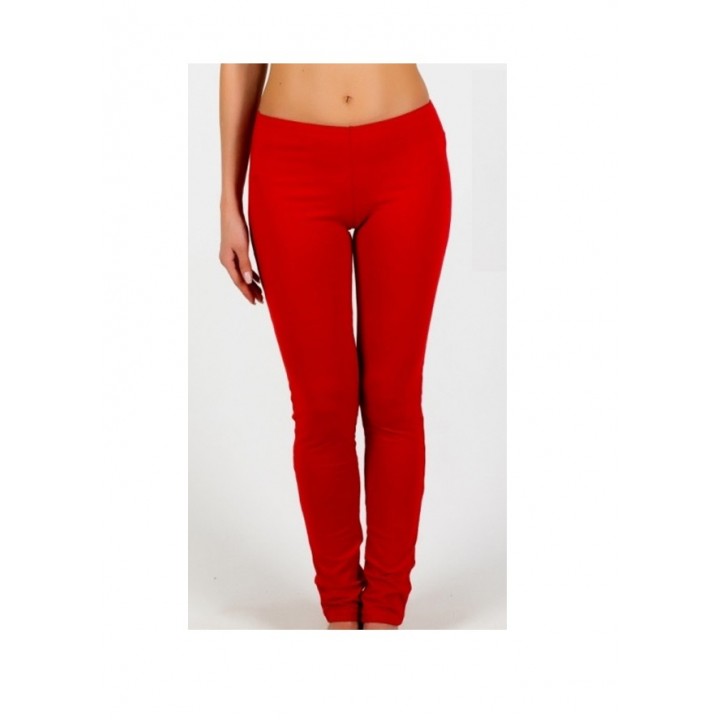 LEGGINSY ATLANTIC HLP-022 THERMAL L czerwony