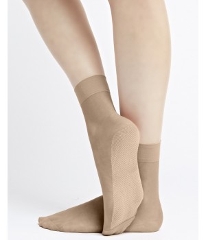 ШКАРПЕТКИ KNITTEX NATURE SOLE універсальні візонні