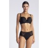 GATTA BIKINI HIGH WIST GWEN BLACK /M