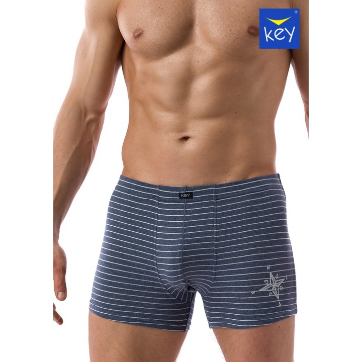 Шорты KEY MXH-756 B21 3XL-4XL 4XL синие